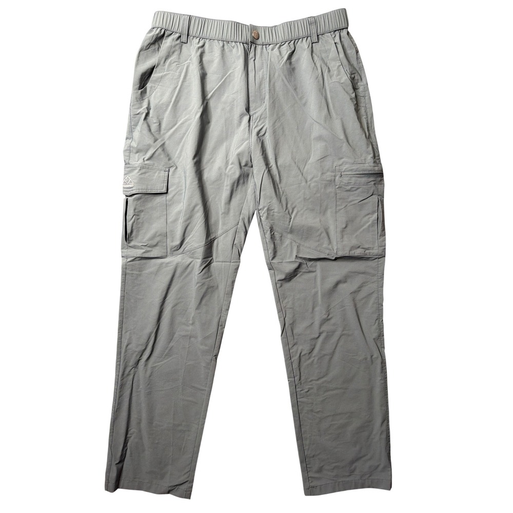 Outdoor Sports Cargo Pants Mens 33 YD0006 Blue Gray Stretch Lightweight Hiking
